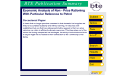 Economic Analysis of Non-Price Rationing With Particular