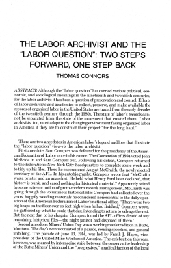 "labor question": two steps