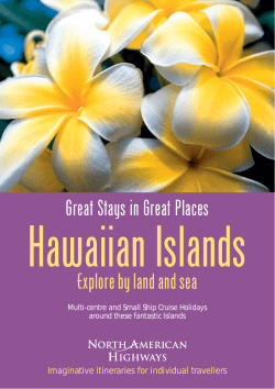 NAH Hawaii Mini Brochure 6ppNew.indd