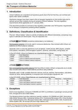 1. Introduction 2. Definitions, Classification