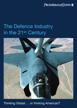 The Defence Industry in the 21st Century