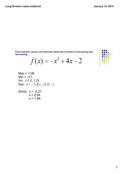 Long Division notes.notebook