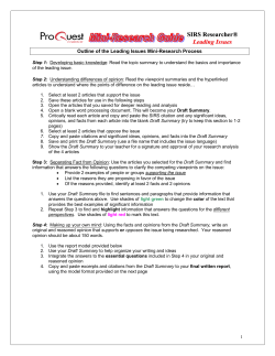 SIRS Researcher® Leading Issues