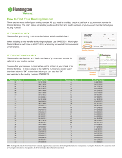How to Find Your Routing Number