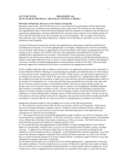 lecture notes philosophy 166 jean-jacques
