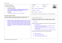 Inventions of the Modern World Teacher(s): Carrie Curry