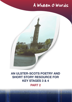 A Wheen O Wurds - Ulster