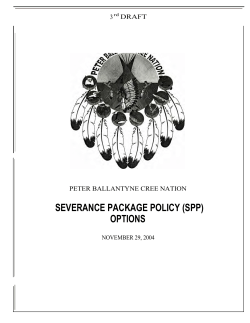 PBCN Severance Package Options 2004