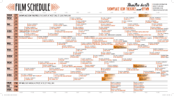 TCFF Downloadable Schedule