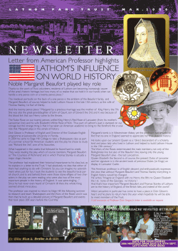 newsletter - Lathom Park Trust