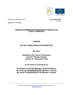 Text of the opinion CDL-AD(2013)038