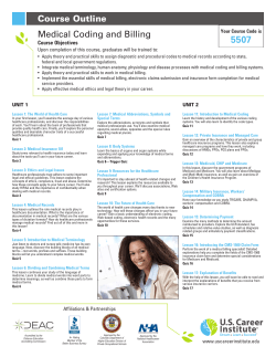 Medical Coding and Billing