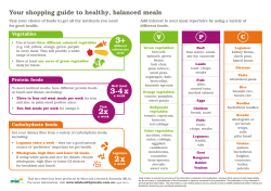 2x 3-4x 2x - MLA Healthy Meals
