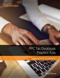 PPC Deskbooks Practice Aids brochure PDF