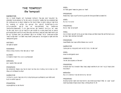 The Tempest-Transcription (Booklet)