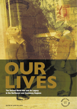 Our Lives (World War II Booklet – Key Stage 3 upwards)