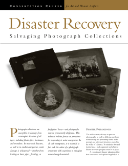 Salvaging Photograph Collections