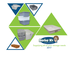 Supplying all of your storage needs 2017