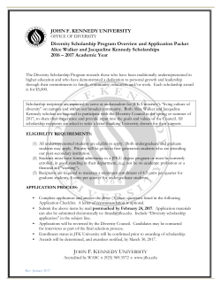 Diversity Scholarship Application Packet 2016_2017 Rev Jan_2017