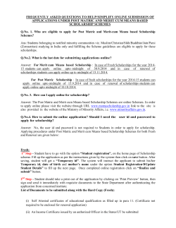 FREQUENTLY ASKED QUESTIONS TO HELP/SIMPLIFY ONLINE