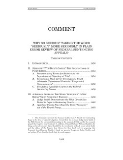 Edward Goolsby, Why So Serious? Taking the Word &ldquo;Seriously&rdquo;