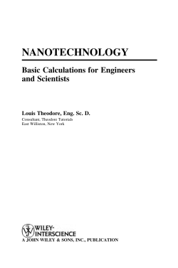 NANOTECHNOLOGY