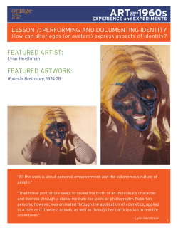 FEATURED ARTIST: FEATURED ARTWORK: