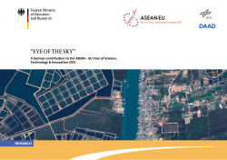 Eye of the Sky - A German constribution to the ASEAN