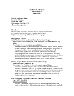 Barbara K. Altmann - Bucknell University