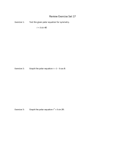 Review Exercise Set 17