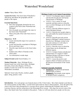 Watershed Wonderland Lesson Plan