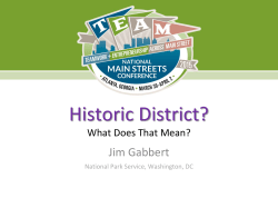 Historic District? What Does That Mean?