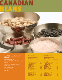 Canadian-Bean-Composition