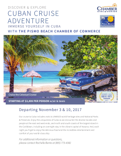 Cuban Cruise - Pismo Beach Chamber of Commerce