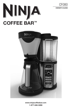 coffee bar - Ninja Kitchen