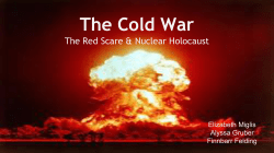 The Cold War