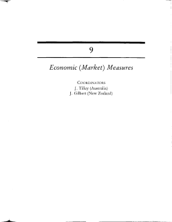 Economic (Market) Measures