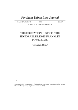 - FLASH: The Fordham Law Archive of Scholarship and