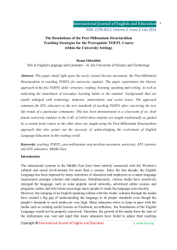 full paper - International Journal of English and Education