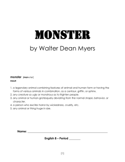 Monster - North Allegheny School District