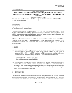 Page 1 of 39 For comments only Draft Indian Standard