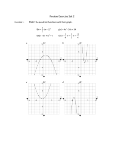 Review Exercise Set 2