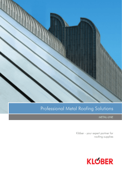 Metal-Line Brochure English
