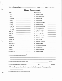 SCH4U - PKG 2 - awesomeness.ca