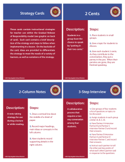 Strategy Cards 2 Cents