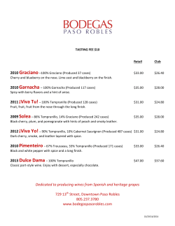 Dedicated to producing wines from Spanish and heritage grapes