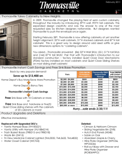 Thomasville Takes Cabinetry to New Heights Thomasville Instant