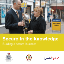 Secure in the Knowledge