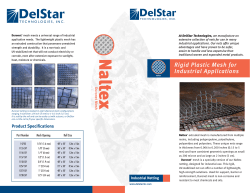 Rigid Plastic Mesh for Industrial Applications