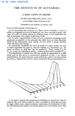 JIA 80 (1954) 0289-0325 - Institute and Faculty of Actuaries